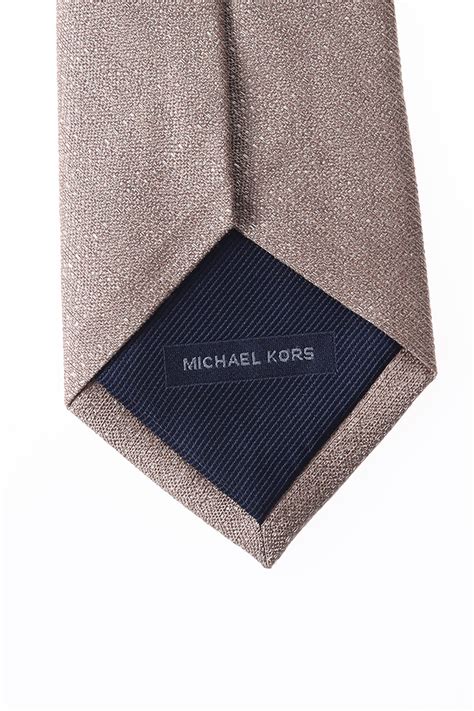 cravate homme michael kors avis|Cravate en soie Michael Kors Marron en Soie .